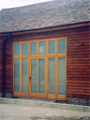 Oak exterior doors