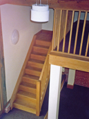 Oak staircase