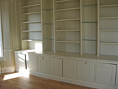Painted library/study unit