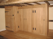 Oak wardrobes