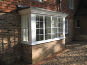 Softwood bay window